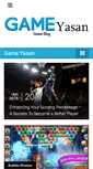 Mobile Screenshot of gameyasan.com